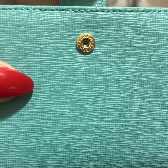 Furla Blue Turquoise Women's Wallet - Picture 11 of 12